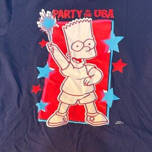 Kids Short Sleeve Graphic Tee - Navy